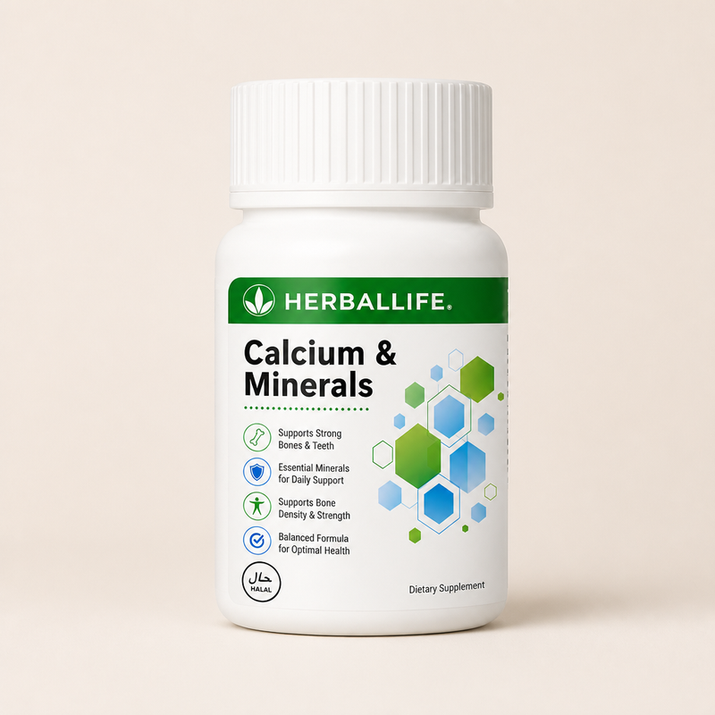 Tablet Sokongan Tulang Herbalife Calcium & Minerals