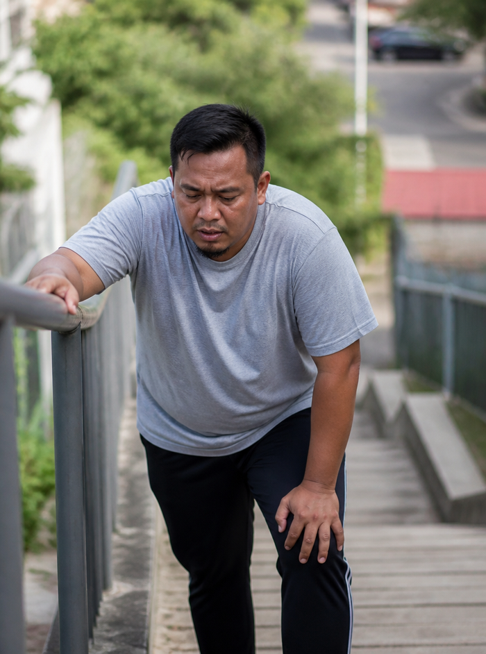 🪜 Naik tangga je lutut dah lebih terasa berbanding sebelum ini?